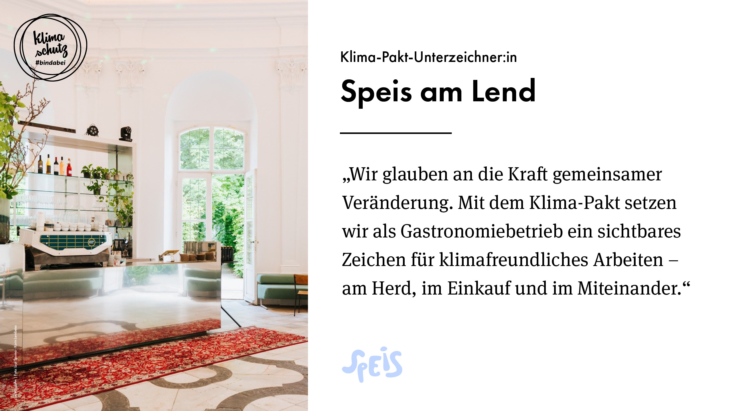 Speis am Lend Speis am Lend