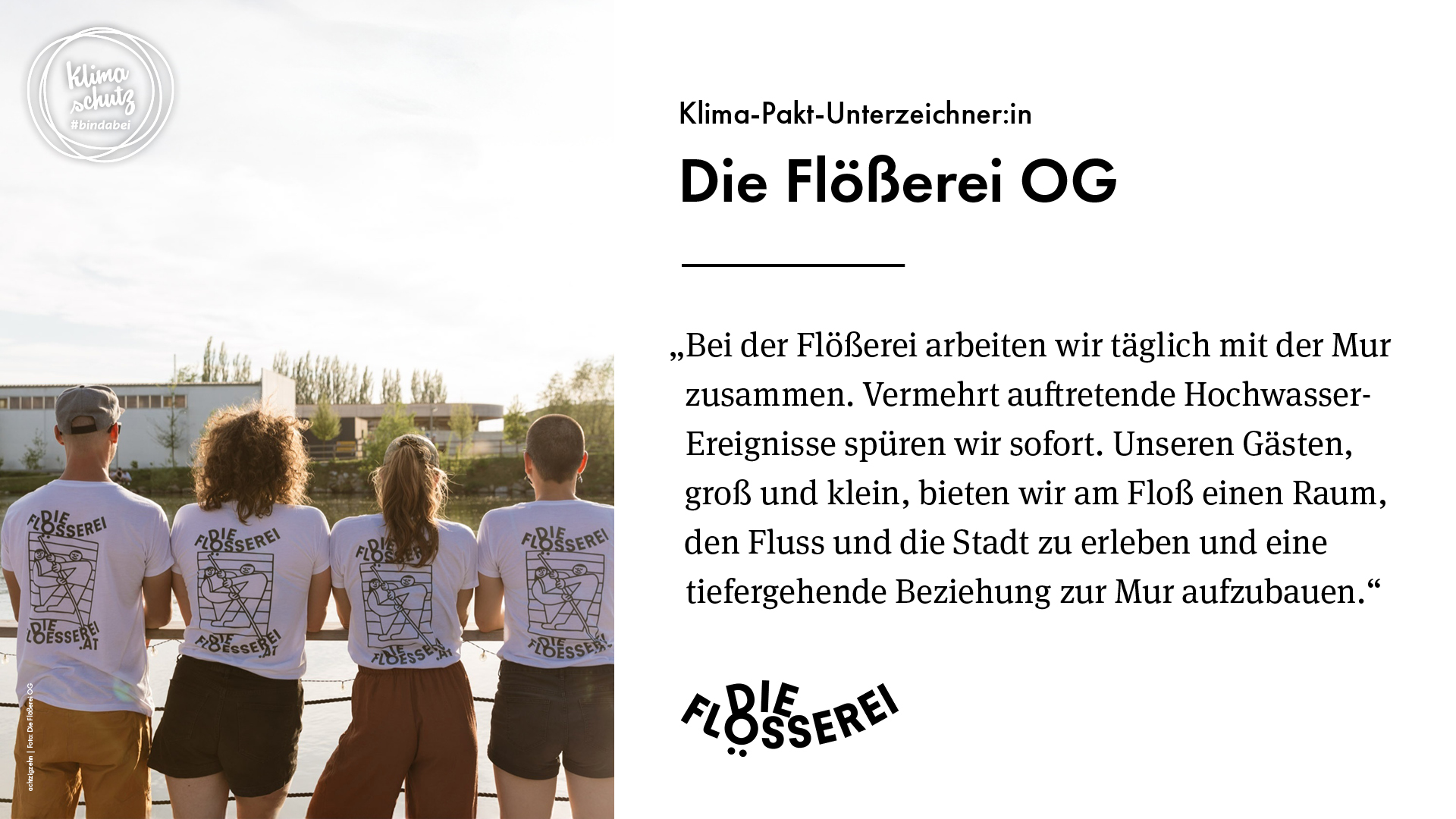 Die Flößerei © LippZahnschirm Die Flößerei